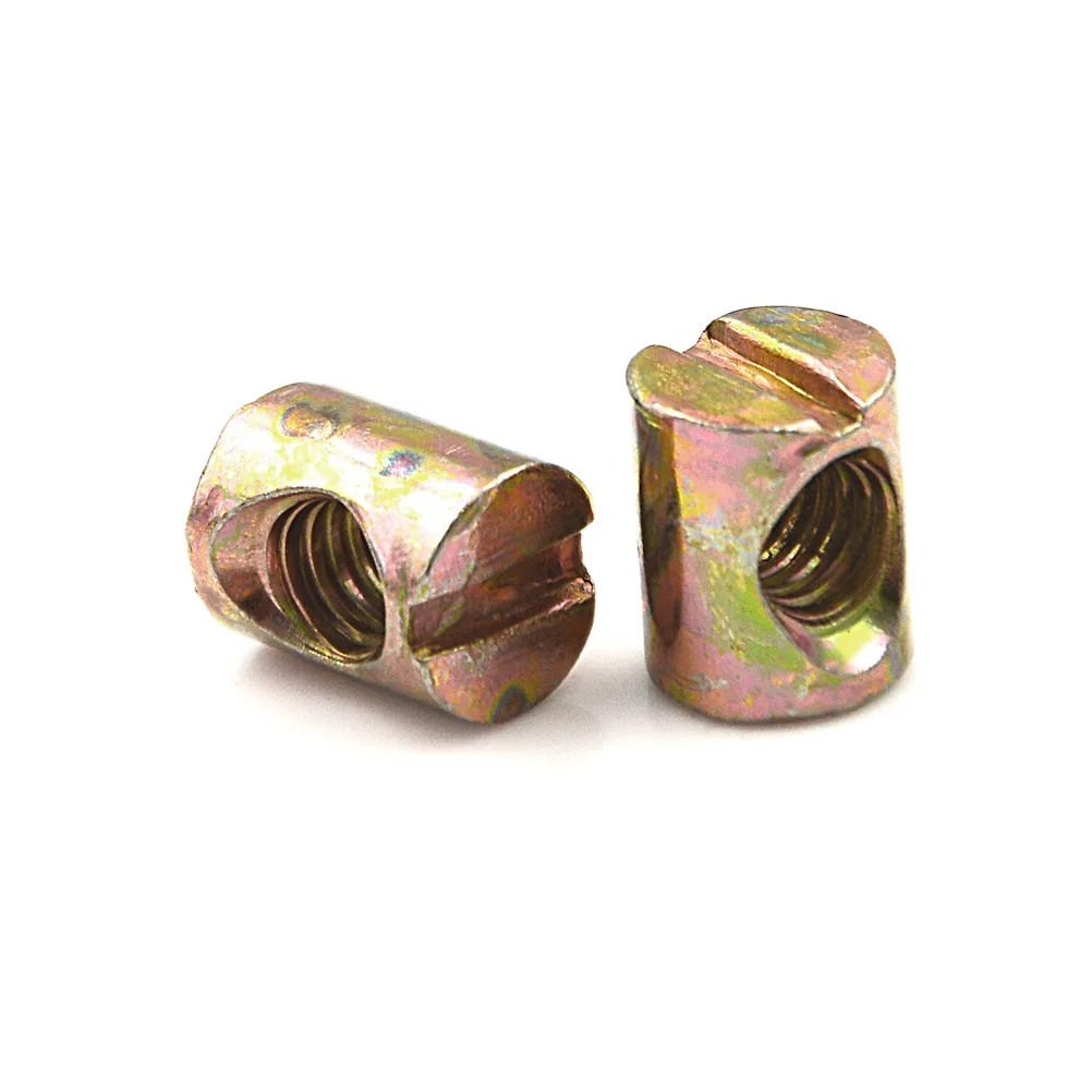 10 шт. M5 болты Болты гайка крестовый дюбель шлицевая мебельная для кроватей винт