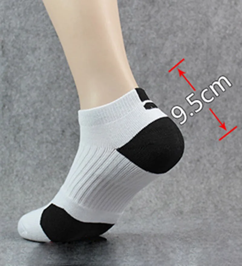 

5 Pairs Men Sports Socks With Damping Terry Basketball Cycling Running Hiking Tennis Sock Set Ski Women Cotton EU 39-45