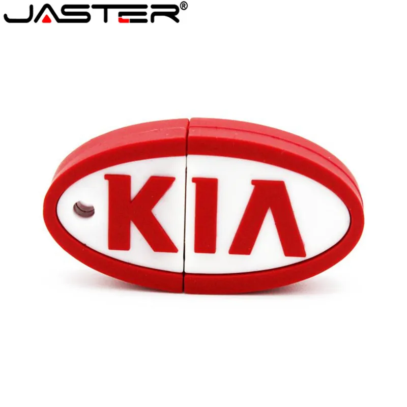 JASTER KIA флеш-накопитель силиконовый Автомобильный ключ 4 ГБ 8 16 32 64 объемный