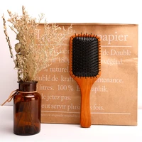 airbag cushion hair brush wooden massage scalp comb comfortable styling detangle comb barber equipment