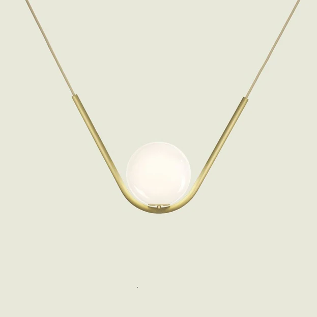 Современная стеклянная обеденная Подвесная лампа прозрачный/коньяк