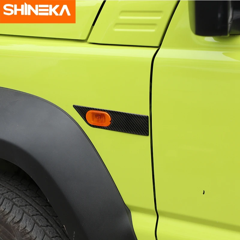 Автомобильные наклейки для Suzuki Jimny из углеродного волокна Боковые сигнальные