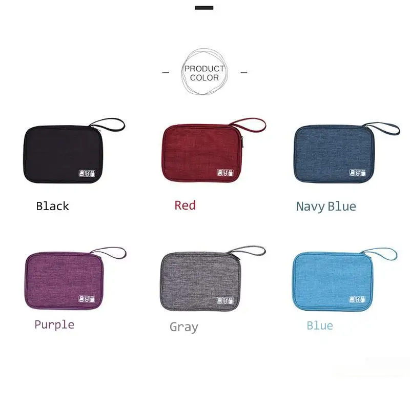 

Make-up Bags Travel Portable Data Cable Storage Bag Household Digital Charger Sorting Bags Mobile Power Headset Storage Box