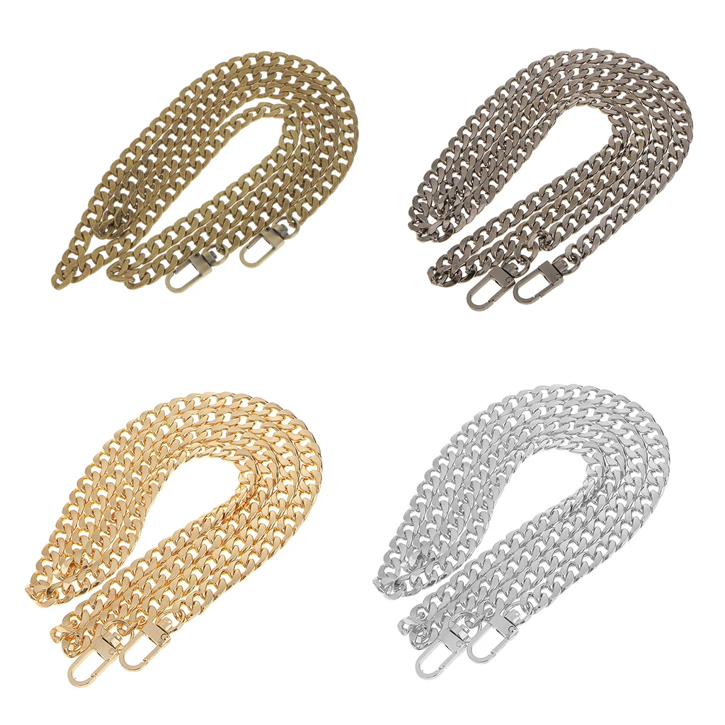 Модная металлическая цепочка для сумки клатч с ремешком сумок аксессуары из