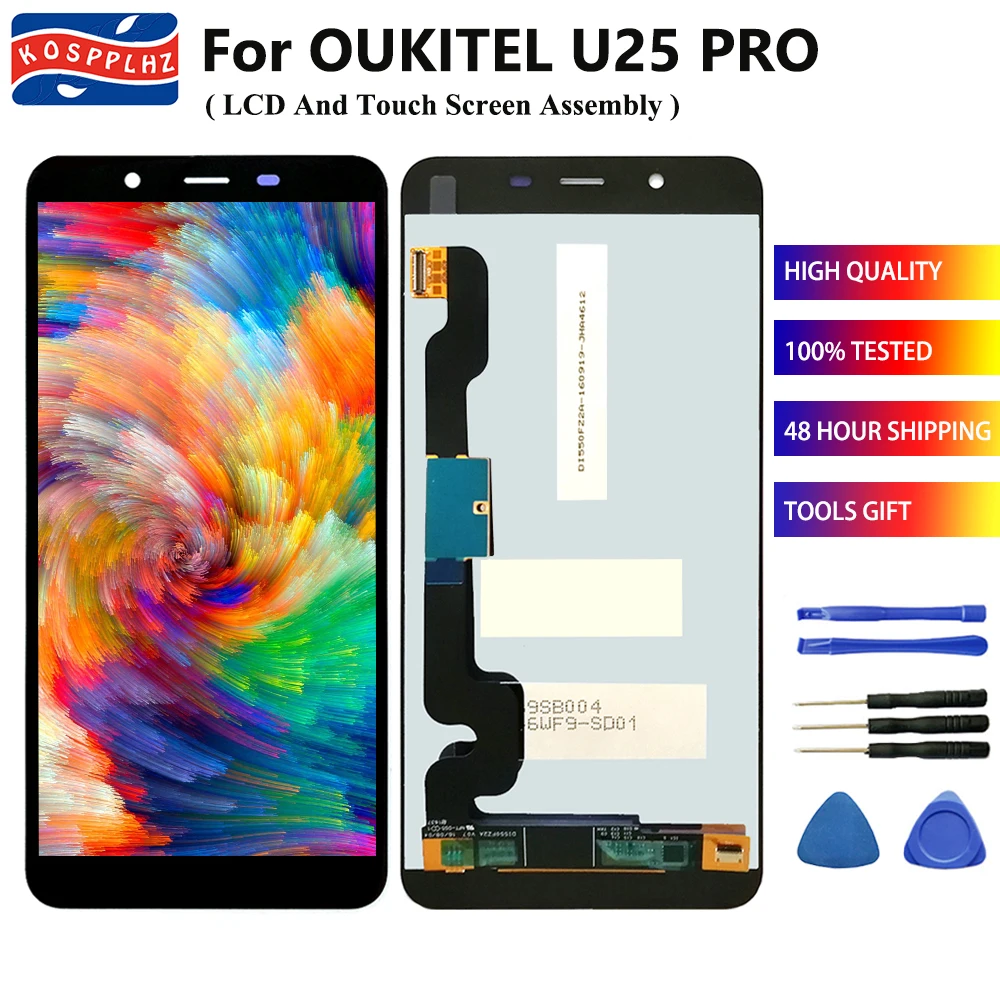 KOSPPLHZ 100% протестирован для Oukitel U25 PRO U25Pro ЖК дисплей + кодирующий преобразователь