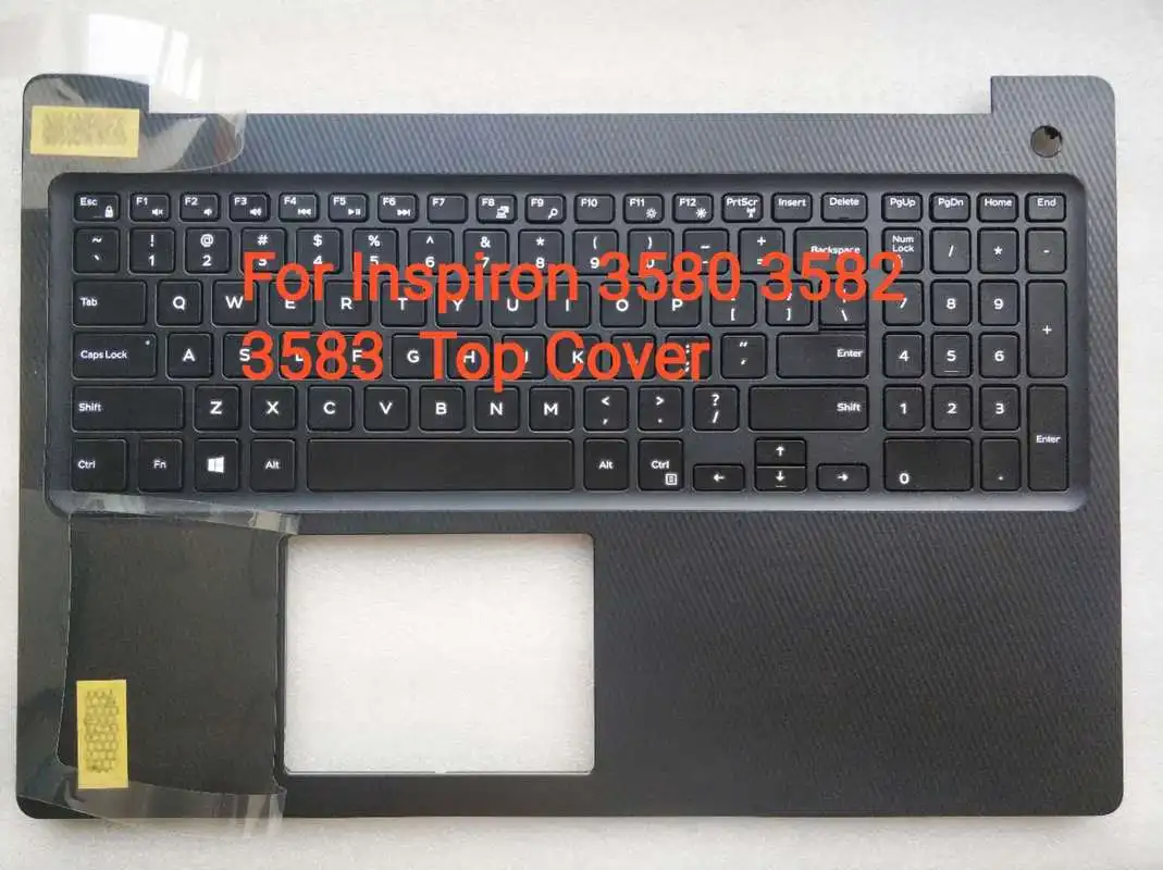 

Для Dell Inspiron 3580 3582 3583 3584 3585, верхний чехол, Упор для рук, чехол/нижний чехол, чехол 00TG41 0G0KKJ 086HKP 00TG41 с клавиатурой RU