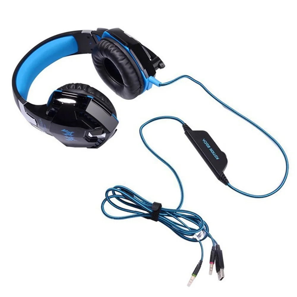 Профессиональная игровая гарнитура с глубокими басами стерео звуковые наушники