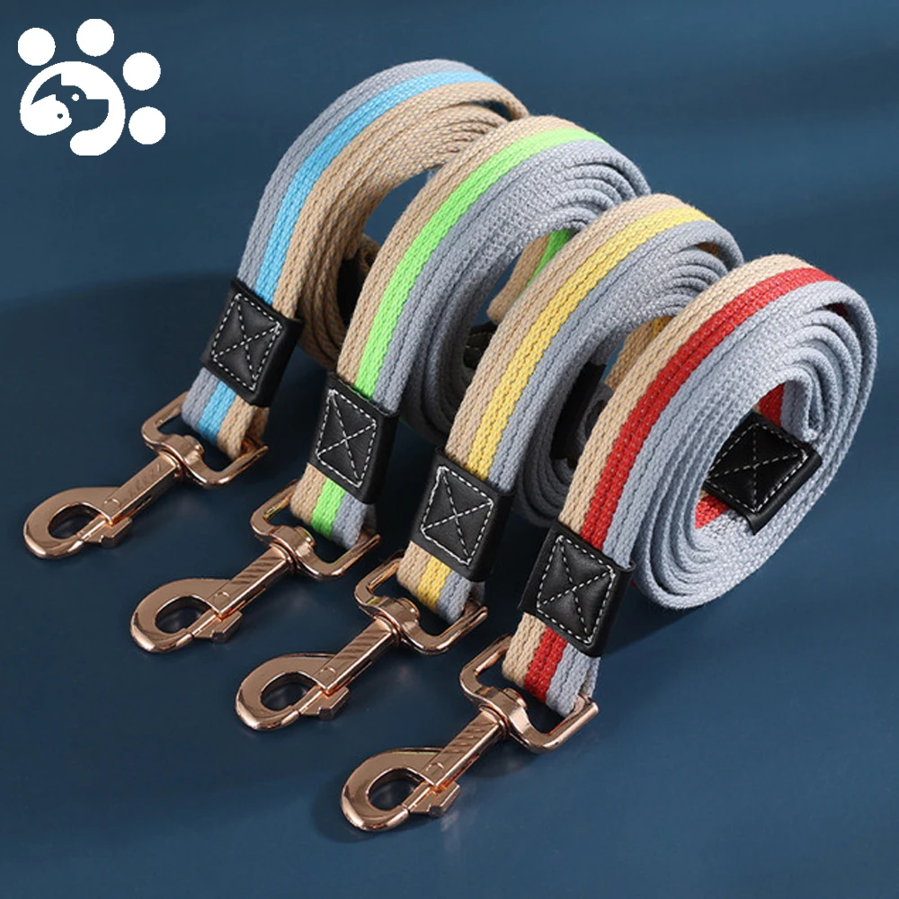 

Холщовый поводок для маленьких и больших собак, 1,5/2 м