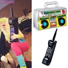 2 шт., надувная магнитола в стиле ретро