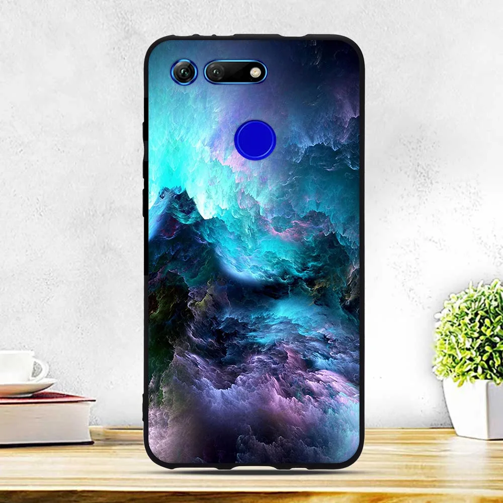 Чехол для Huawei Honor View 20 мягкий силиконовый чехол из ТПУ V20 PCT-L29 Защитные чехлы