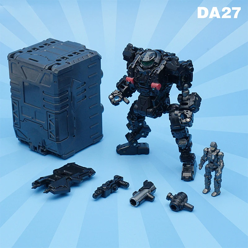MFT DA27 DA-27 трансформация Diaclone power ed-suit power Suit Black Mech Solider Lost Planet фигурка игрушки