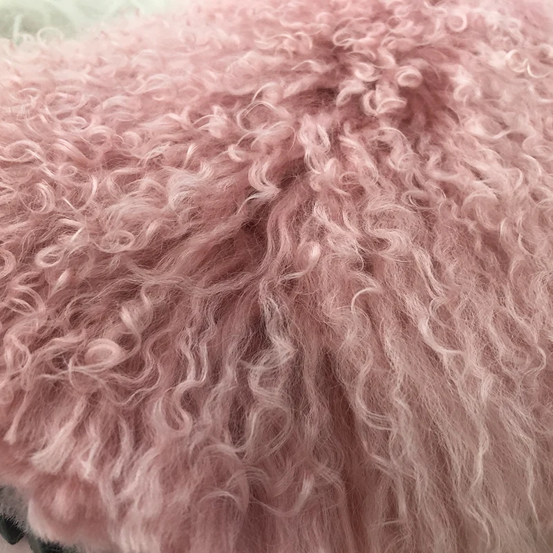

Winter lambs fur women's shoes leather and wool warm boots thick-soled high - grade high - barrel women's boots