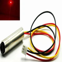 12mmx30mm focusable 650nm 5mw red laser dot module with ttl 0 15khz