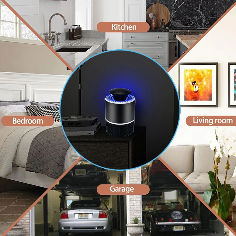 Светодиодный инсектицидная лампа мухобойка УФ питаемые через USB порт