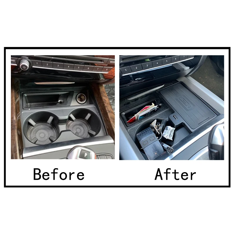 15 Вт QI автомобильное беспроводное зарядное устройство для телефона быстрое