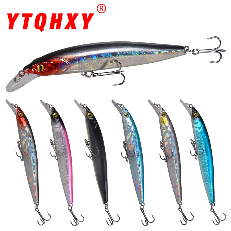 

Mino Fishing Lure Pesca Minnow Lures Weights 11.8g Tackle Jerkbait Saltwater Lures Trolling Wobbler Isca Artificial Fake Fish
