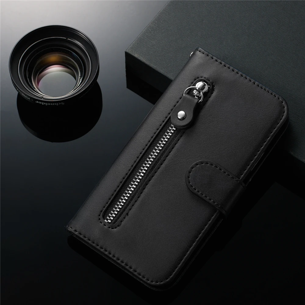 Для Xiao mi Red K20 Pro 6 Y3 7 Note 9T A2 Lite PU кожаный чехол кошелек однотонная телячья Обложка
