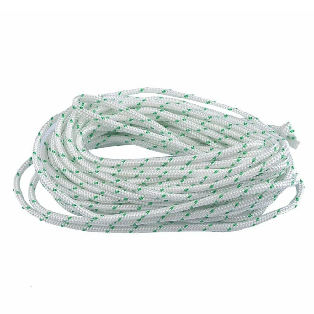 

2pcs 4M Recoil Starter Pull Start Cord / Rope For Husqvarna Chainsaws Lawn Mower Engine Atco 4mm Dia Oil Petrol Resistant