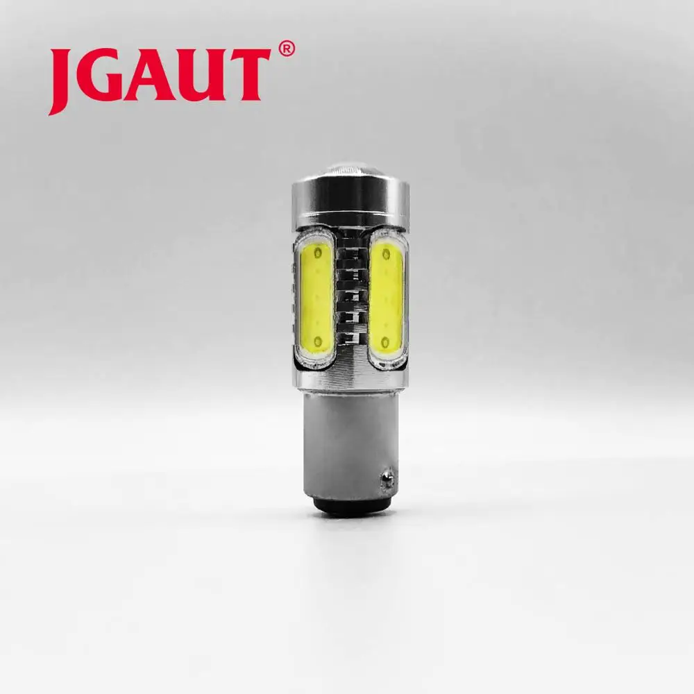 JGAUT 1156 1157 объектив СВЕТОДИОДНЫЙ светильник 21w bay15d ba15s P21/5W Автомобильный стоп