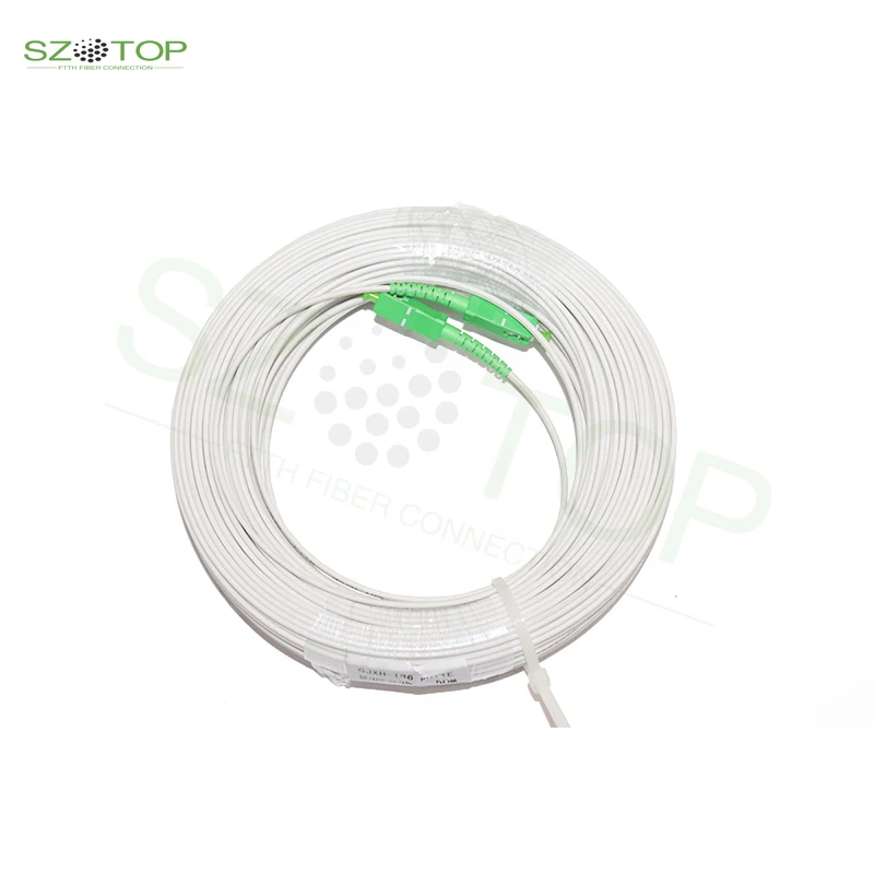 

10 м-200 м FTTH волоконно-оптический кабель, патч-корд SC к SC Simplex SM SC APC-SC APC 200 м, кабель-патч-корд