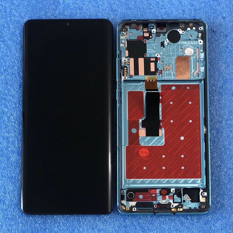 Для 6,4" huawei P30 Pro Axisinternational активно-матричные осид, ЖК-дисплей Экран Дисплей рамка+ сенсорная панель(диджитайзер) для VOG-L29 VOG-L09 VOG-L04