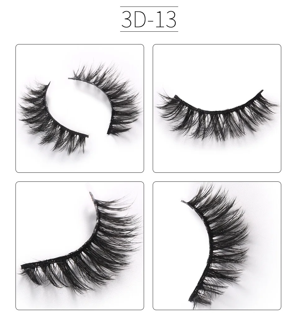 Clotobeauty натуральные накладные ресницы 3D норковые ресницы ручная работа длинные толстые объемные ресницы для наращивания макияжа Eyelashes-3D