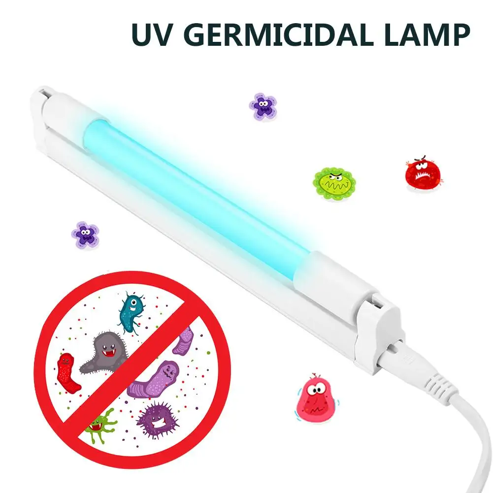 Ультрафиолетовая бактерицидная лампа T5 трубка с кронштейном Нетоксичная