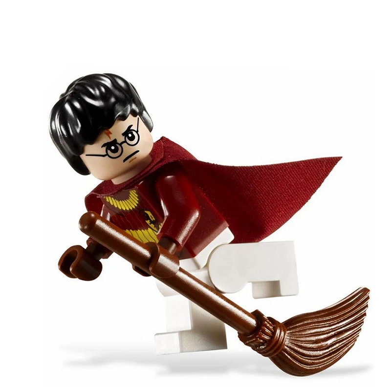 Розовый Серия Harry, фигурки Гермионы, Рон Добби, Волдеморт, Дамблдор, Moody, строительные блоки, фигурки, игрушки для детей, подарки - Цвет: Розовый