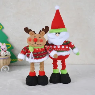 Рождественская кукла с оленем Новая от производителя маленькая и милая детская