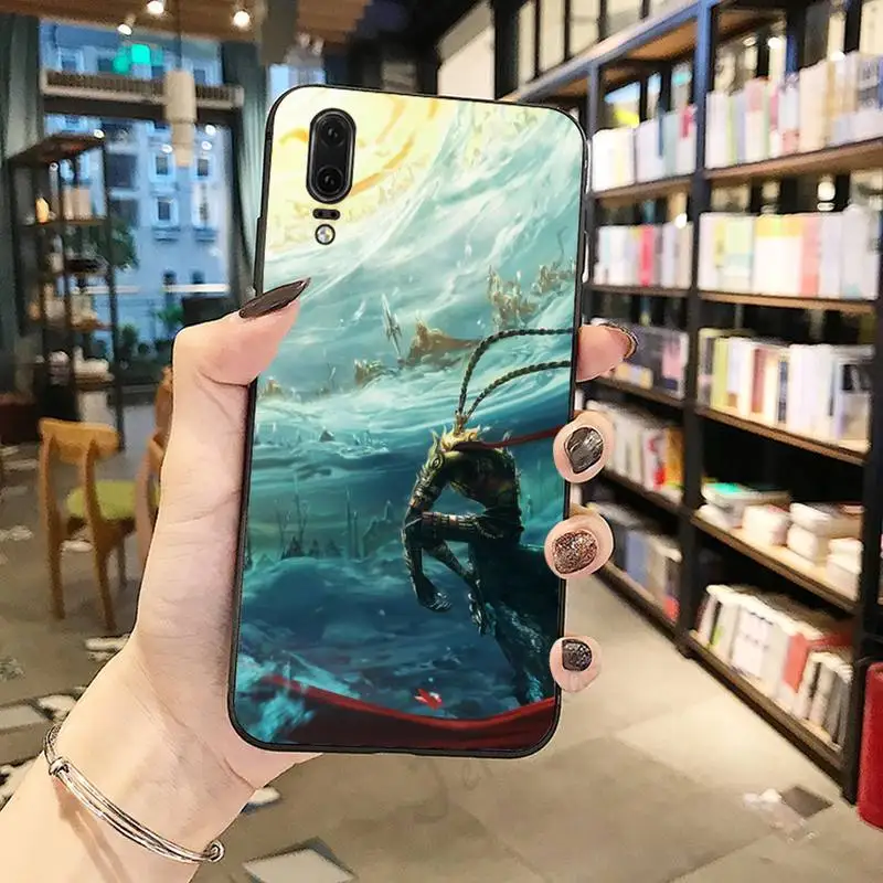 

Monkey King Sun Wukong high quality Phone Case For Huawei honor Mate P 10 20 30 40 Pro 10i 9 10 20 8 x Lite