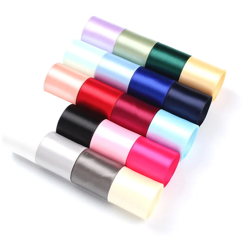 5 ярдов односторонняя полиэфирные ленты свадьбы праздника вечерние украшения