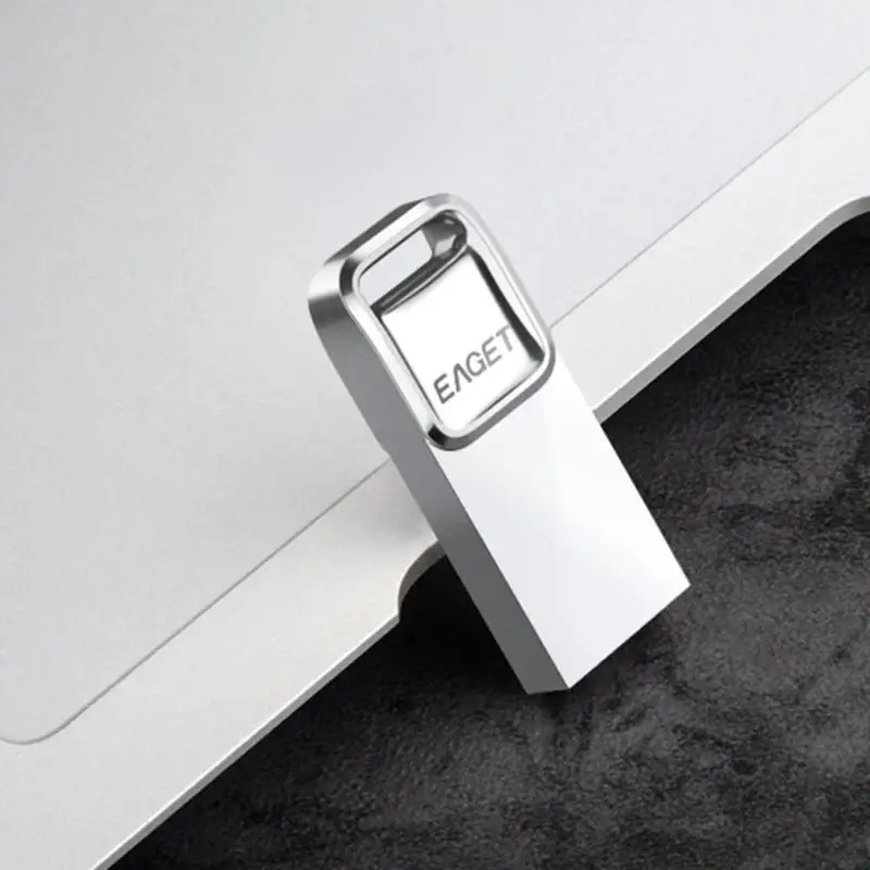 EAGET U1 USB флэш-накопитель 32 Гб металлическая Водонепроницаемая Флэшка USB карта памяти 16 ГБ флеш-накопитель реальная емкость USB флэш-диск U