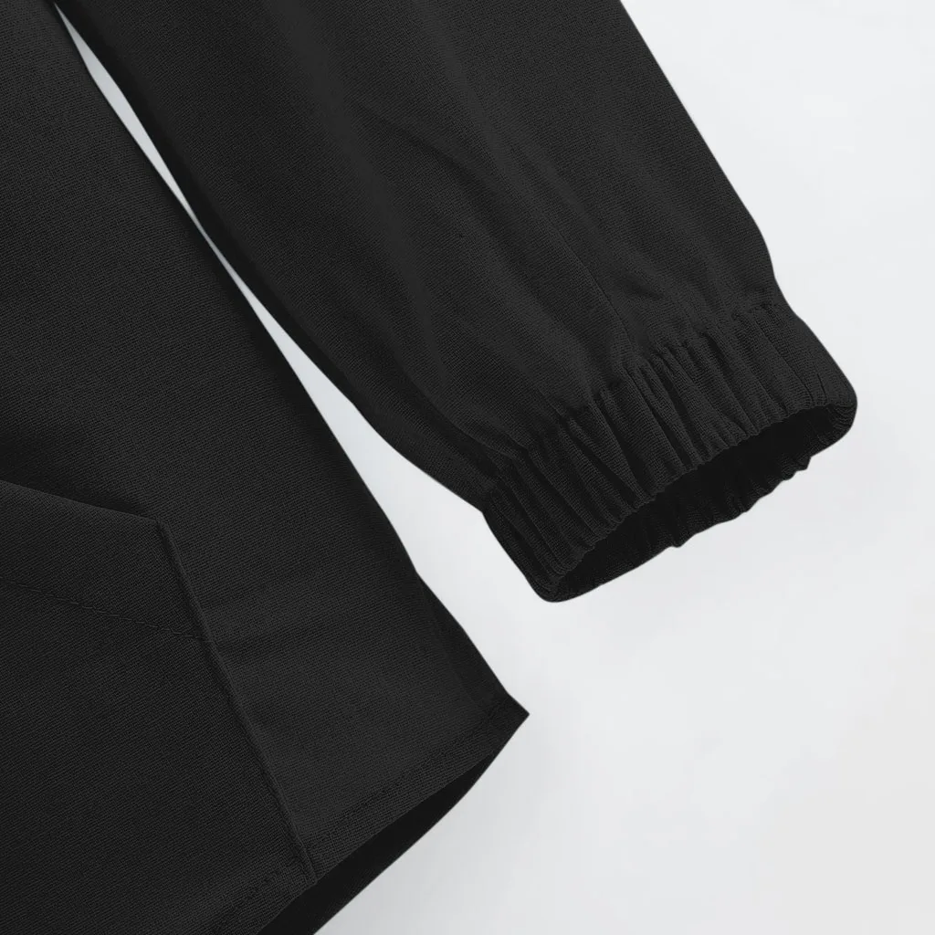 Мужская хлопковая льняная рубашка с карманами и капюшоном ретро длинным рукавом