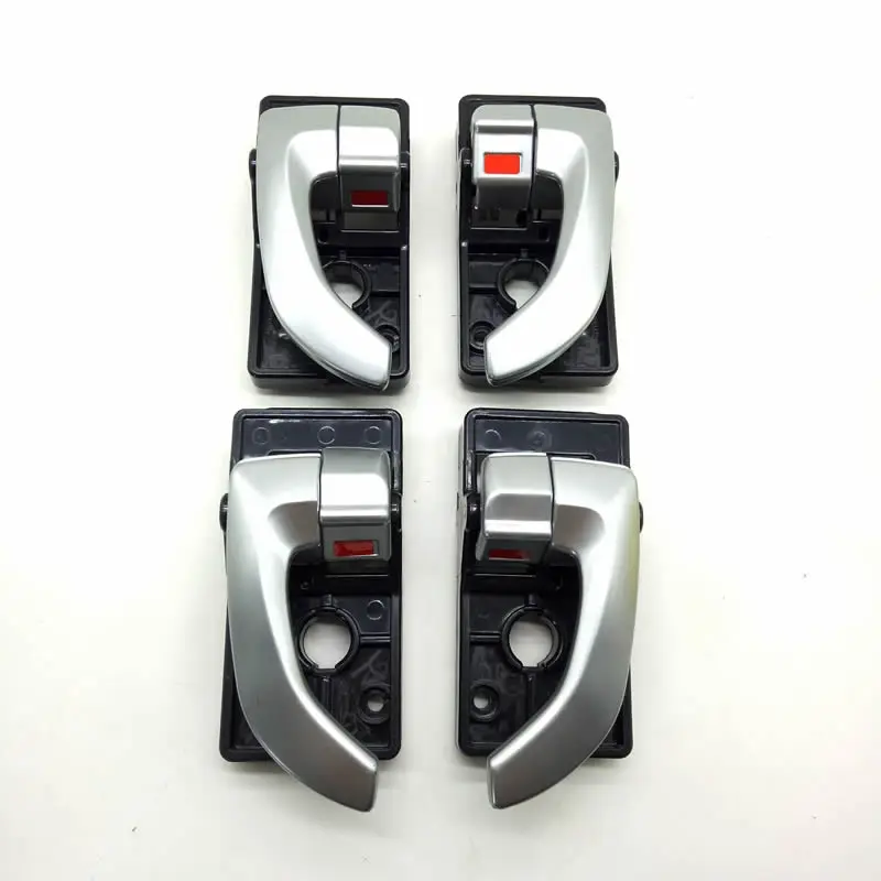 4 шт. серебристая ручка для межкомнатной двери HYUNDAI TUCSON 2005 2009 2006 2007 2008 2009|Комнатные