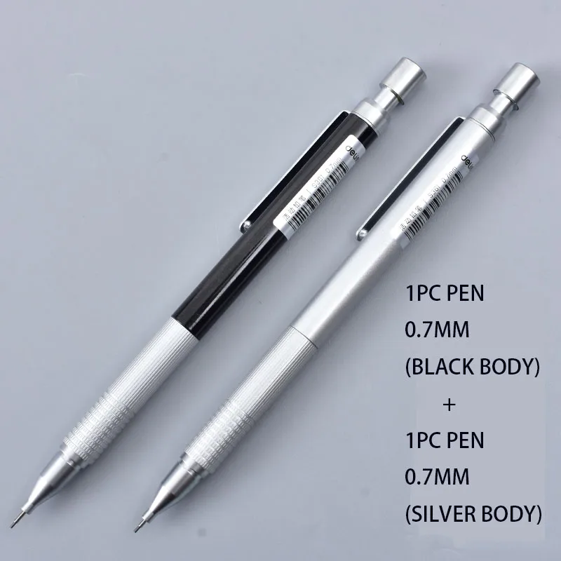 

Automatic Pencil 0.5/0.7/0.9mm Write Continuously Metal Low Gravity Drawing 2B Design Movable Pencil Hand-Painted Stationery