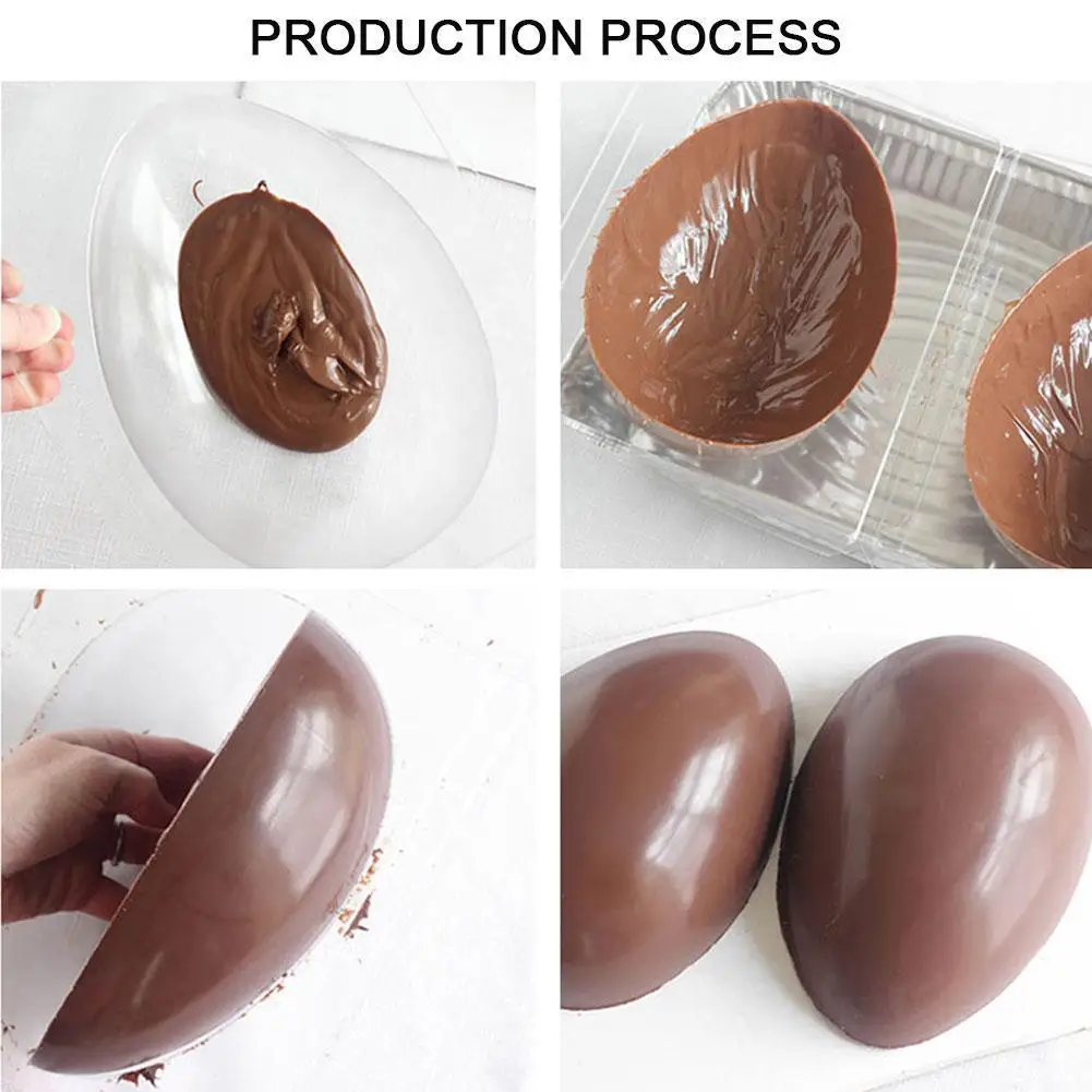 

Plastic Chocolate Mould Home Baking Mold Cake Mold Cake DIY Decorating Cake Fondant Baking Jelly Tool Tool Molds Candy Kitc O7E0