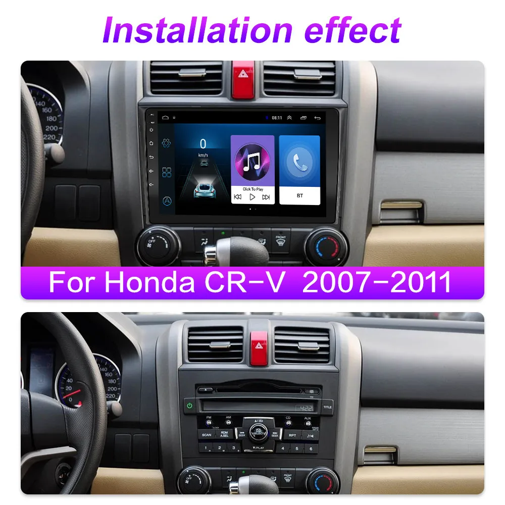 Автомагнитола 2 din мультимедийный видеоплеер с восьмиядерным процессором 4G