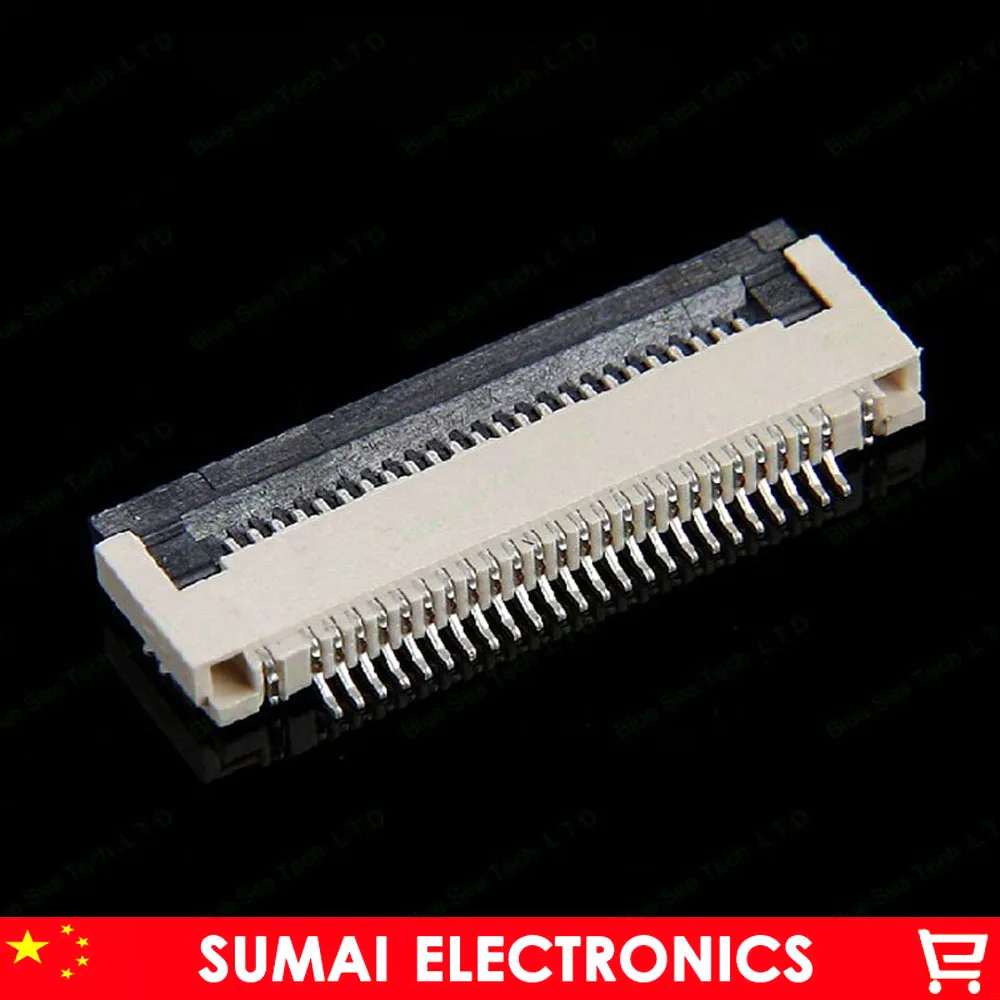 20 шт 24Pin FPC/FFC разъем кабеля Разъем 24 pin 0 5 мм для ЖК экрана интерфейс DVD/GPS/MP3/PDA P|cable