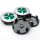 4 шт., наклейки на эмблему Alfa Romeo Ford, 60 мм