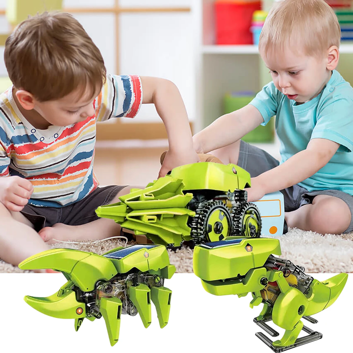 3 в 1 комплект солнечных роботов для образования детей сборка &quotСделай сам