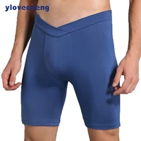 new mens lengthened anti wear leg boxer extra large extra long casual sports mens boxers comfortable and breathable underwear