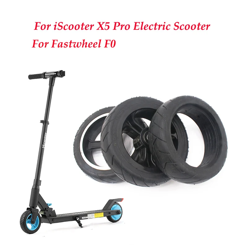 Fastwheel F0 задние твердые шины колесо 5.5X2 дюйма взрывозащищенные для Jackhot углеродное