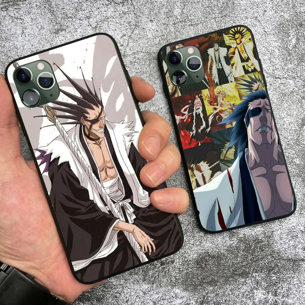 Kenpachi Zaraki Bleach anime soft silicone Phone case cover shell For iPhone 6 6s 7 8 Plus X XR XS 11 Pro Max | Мобильные телефоны