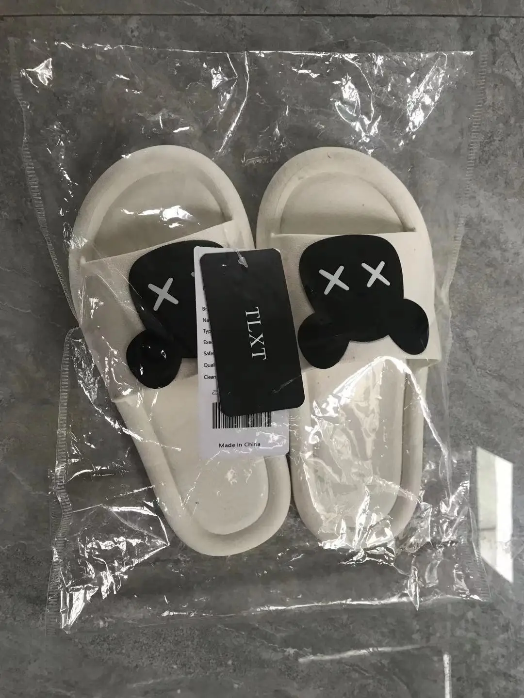 Домашние мягкие тапочки TLXT с утолщенной подошвой нескользящая комнатная обувь