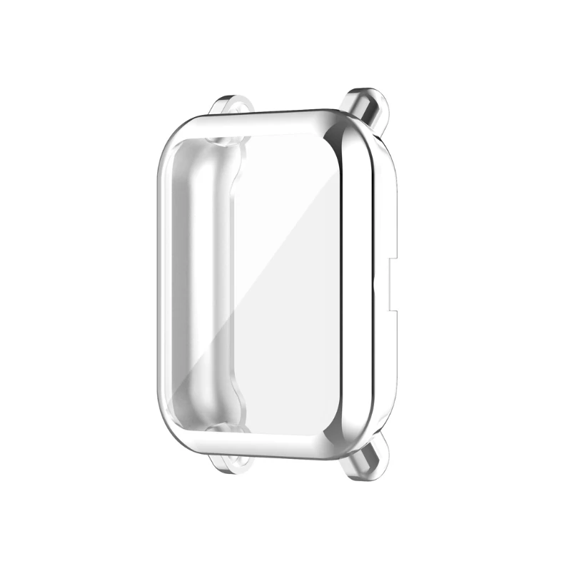 

Electroplating PC Shell Screen Protector Slim Protective Frame Case Cover for Huami-Amazfit Bip U/-Amazfit -POP Smart Wat 40JB
