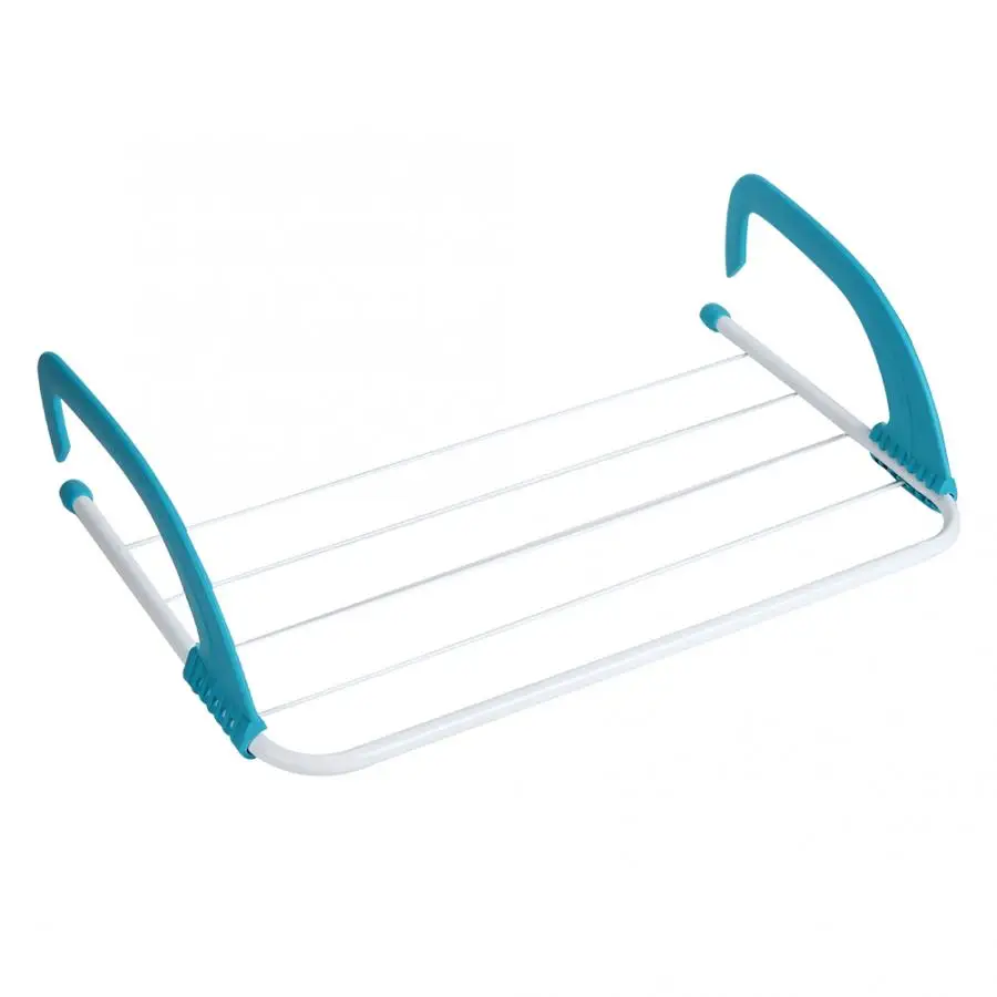 Уличная Складная регулируемая сушилка для хранения вешалка одежды портативная