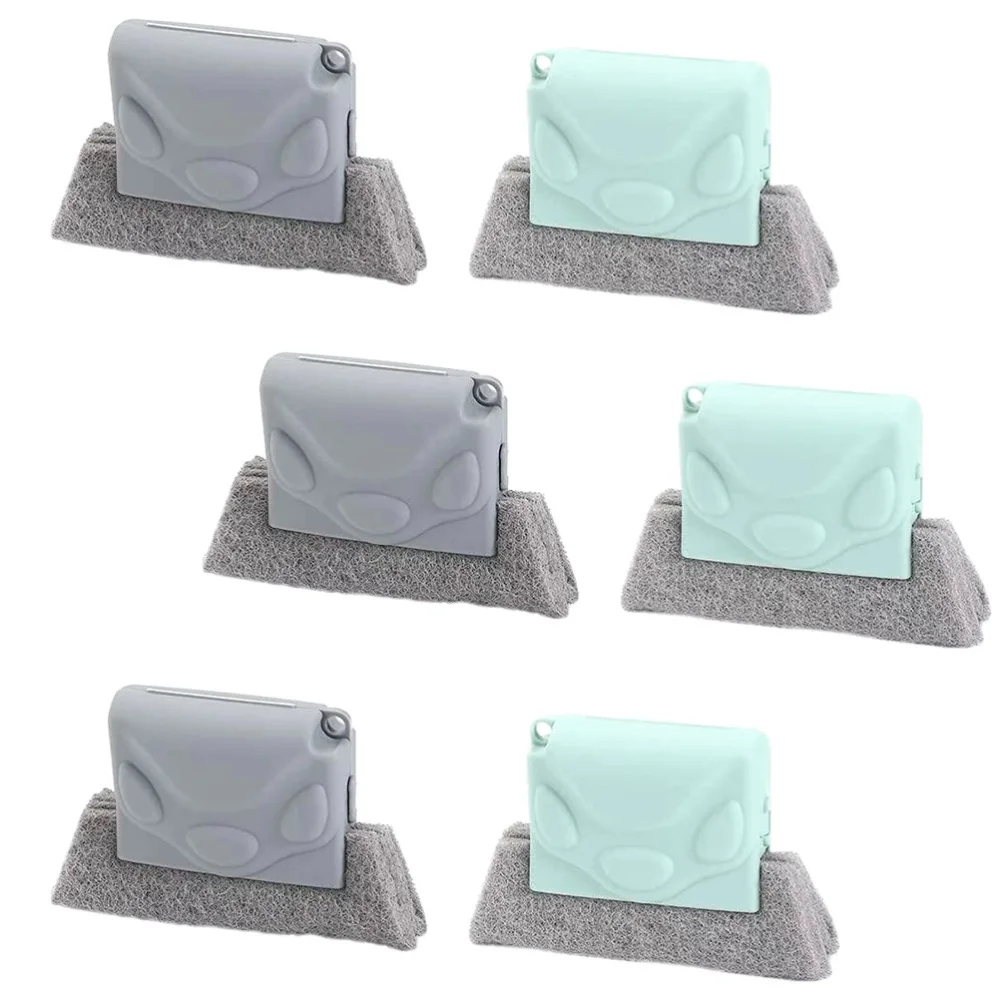 

6Pcs Window Groove Cleaning Brushes Kitchen Crevice Cleaners (Assorted Color)