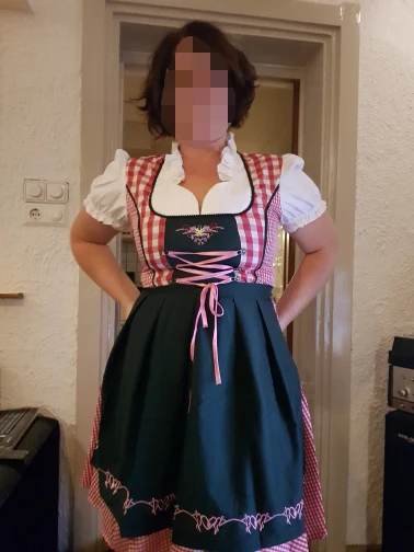 Взрослые женщины Октоберфест дирндл пивная девушка горничная наряд Бавария