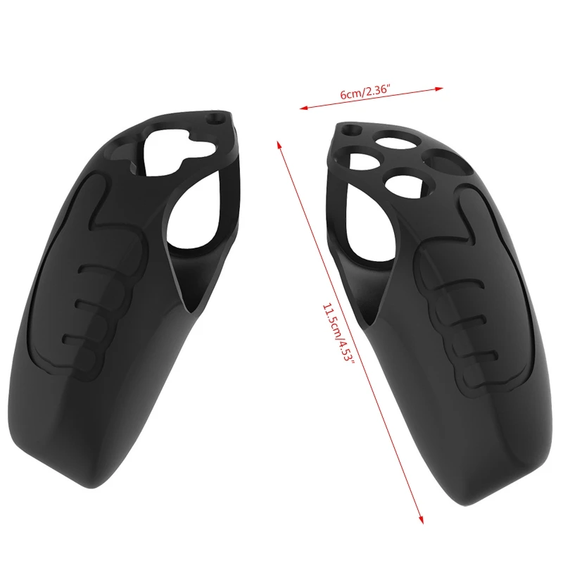 

Soft Silicone Gel Rubber Case Cover For -SONY PS5 handle Protection Case