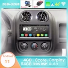 Автомобильный GPS-навигатор Carplay + для Jeep Cherokee, компасы, командиры Wrangler 300C, Dodge Caliber Liberty 2009, 2008, 2010, 2011, поддержка USB BT